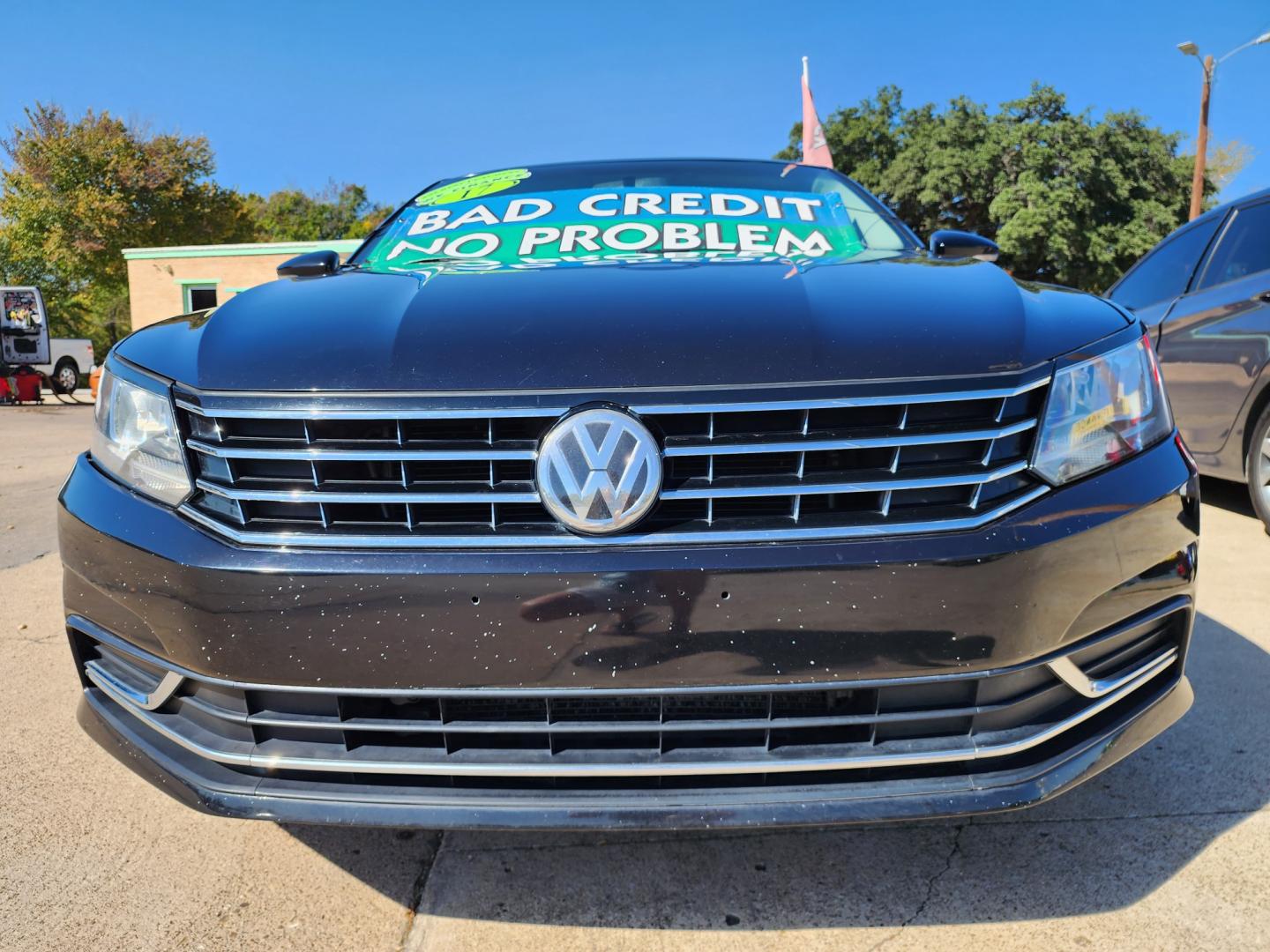 2017 BLACK /BLACK Volkswagen Passat S (1VWAT7A36HC) with an L4 engine, 6A transmission, located at 2660 S.Garland Avenue, Garland, TX, 75041, (469) 298-3118, 32.885387, -96.656776 - Welcome to DallasAutos4Less, one of the Premier BUY HERE PAY HERE Dealers in the North Dallas Area. We specialize in financing to people with NO CREDIT or BAD CREDIT. We need proof of income, proof of residence, and a ID. Come buy your new car from us today!! This is a very well cared for 2017 VW - Photo#9